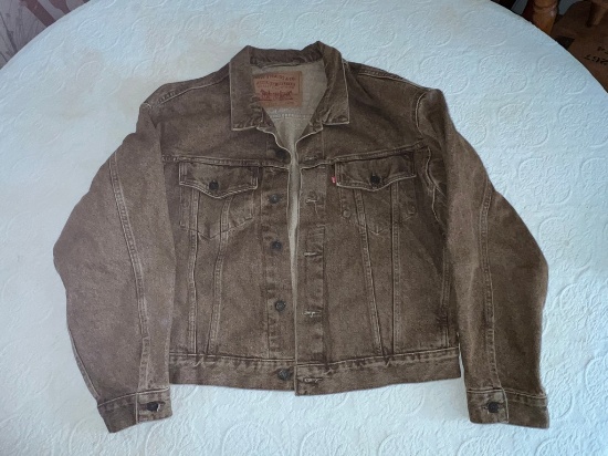 Levi Strauss Brown Denim Jacket