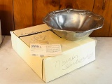 Lenox Three Piece Pewter Salad Set