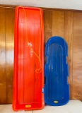 (2) Snow Sleds