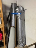 Lot of Rolls of Plastic