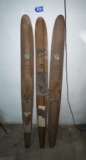 Lot of Vintage Slalom Skis