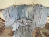 Lot of Fifteen Work Shirts