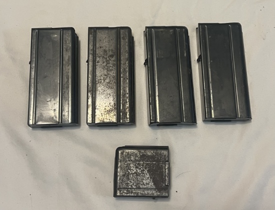 Lot of 5 Vintage Gun Clips