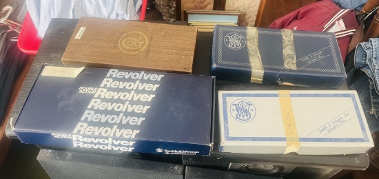 Lot of Vintage Empty Gun Boxes