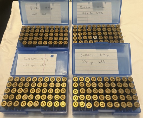 Lot of (199) 45 Automatic Bullets