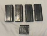 Lot of 5 Vintage Gun Clips