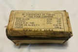 Vintage Box of 7.62 mm Ammo