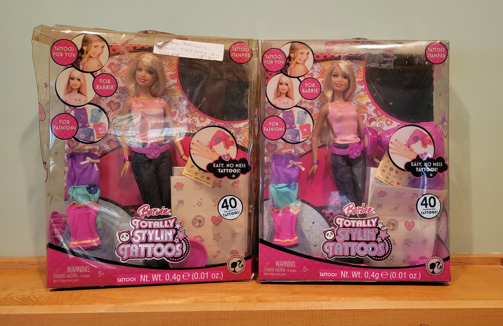 Barbie Totally Stylin' Tattoos Doll - Walmart.com