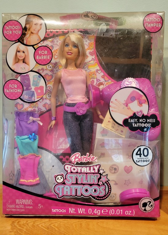 Barbie | Toys | Barbie Summer Nib Totally Stylin Tattoo Barbie | Poshmark