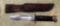 Vintage Kabar Military Knife in Sheath