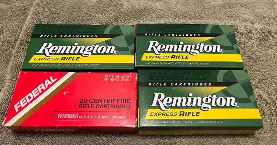 (4) Boxes of 243 Win Ammo