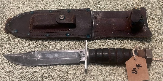 Vintage Camillus NY Knife with Sheath
