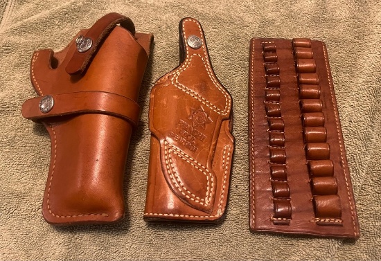 Lot of Leather Holsters