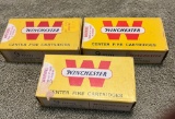 (3) Boxes of Vintage Winchester 9mm Bullets