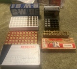 Lot of Partial Boxes Of 9mm, 32-20, 6mm Ammo