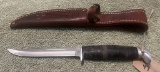 Case XX Knife in Leather Sheath
