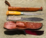 Lot of (3) Knives