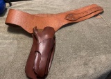Unsigned Leather Belt and Holster