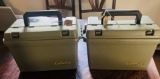 Lot of (2) Cabela's Ammo Boxes