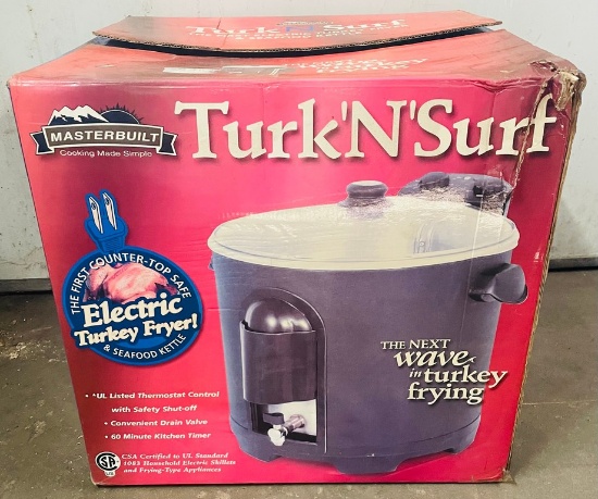 TurkNSurf Electric Turkey Fryer