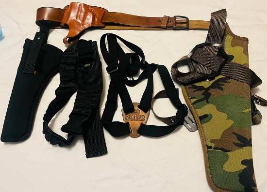 Lot of Holsters and Straps