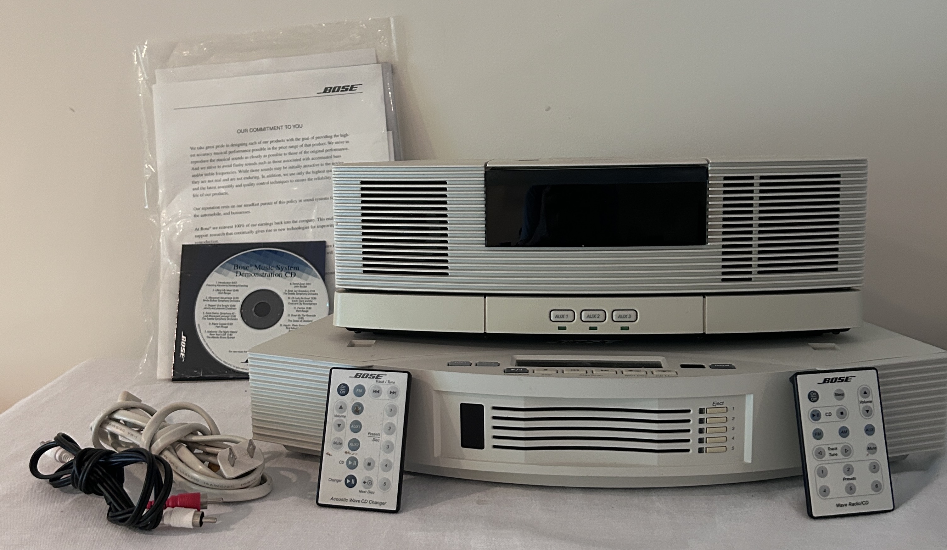 Bose tabletop sales radio cd player