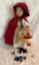 Beautiful Wooden Red Riding Hood