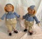 Martha Chase Tweedle Dee and Tweedle Dum Dolls