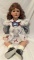 Porcelain Doll Made by Doll by Cheryl