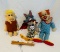Lot of 3 Soft Sculpted Toys