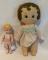 Pair of Soft Plastic Dolls