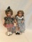 Pair of Dolls from the Lawton Doll Company