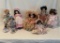 Lot of Porcelain Head Dolls