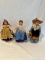 Lot of 3  Vintage Magis Roma Dolls