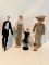 Lot of Five Dolls