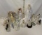 Lot of Cake Toppers and Bride Dolls