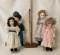 Lot of Four Effanbee Jan Harara Collectibles