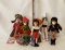 Lot of Five Effanbee Wonderful World of Effanbee Collection