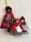 Lot of Three LLRH Collectible Dolls