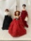 Lot of Three Collectible Dolls