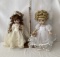 Lot of Collectible Bride and Groom Dolls