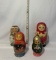 Lot of Russian Stacking Dolls