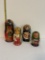 Lot of Russian Stacking Dolls