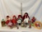 Lot of Little Red Riding Hood Dolls