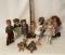 Lot of Miscellaneous Dolls