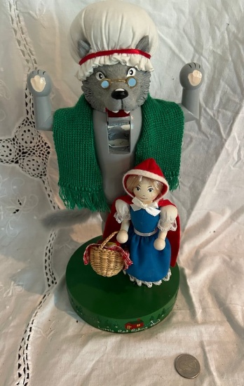 Tenth Anniversary Nutcracker Village 2002 Little Red Riding Hood