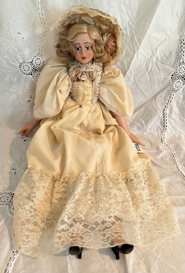 Vintage Hard Plastic Girl Fashion Doll