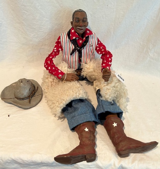 Limited Edition Daddy's Long Legs Bullseye Bill Rodeo Clown Doll