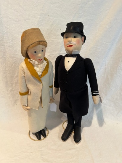 Pair of Steiff Dolls