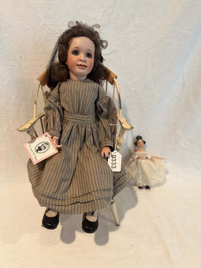 Lawton Doll Early American Portrait Collection "Abigail and Jane Agusta #174/250
